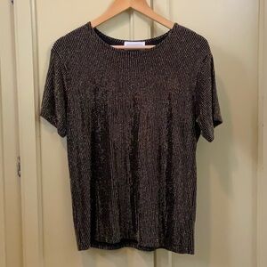 Vintage Gold/Black Sparkle Shirt